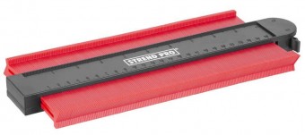 Șablon Strend Pro DG681, 250x130 mm, magnet, cu blocare, ajutor pentru trasarea formelor
