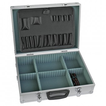 Valisa (cutie) din aluminiu pentru scule 
450x330x150 mm