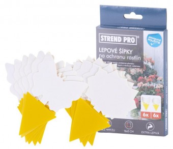 Capcana Strend Pro, pentru protectia plantelor impotriva daunatorilor, lipici, pachet 12buc