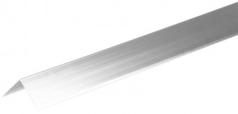 Bar Strend Pro CS147, Alu 1500x40x0,8 mm, argintiu lucios, 0,8 mm, colț