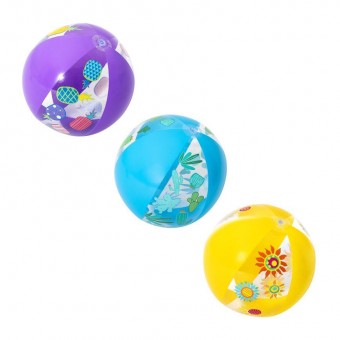 Minge Bestway® 31036, Designer Beach Ball, gonflabila, pentru apa, pentru copii