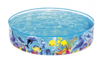Piscina Bestway® 55030, copii, 183x38 cm,  Fill N Fun Odyssey