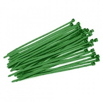 Benzi de legare Strend Pro CT66BG, 150x2,5mm 50buc, verde, nailon