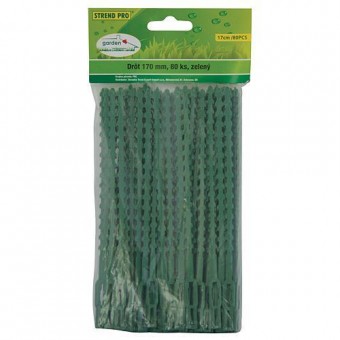 Sârmă de legare 170mm Strend Pro, PVC, pac. 80 buc