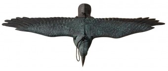 Sperietor de păsări, Corb negru, zburător 80x11x45cm
