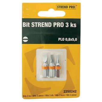 Bit Strend Pro, Flat 0,8x5,0, pachet 3 buc