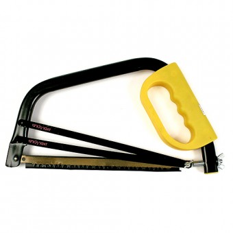Ferăstrău cu arc HOBBY 300mm Strend Pro 3 lame diferite, mâner PVC