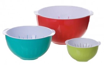 Bol MagicHome, 1,20 / 2,00 / 3,40 litri, salată, set 3 buc