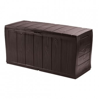 Cutie Keter® SHERWOOD 270L, maro, 117x45x57,5 cm, depozitare