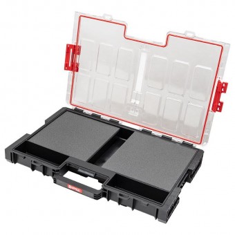 Cutie QBRICK® System ONE Organizator L, inserție din spumă