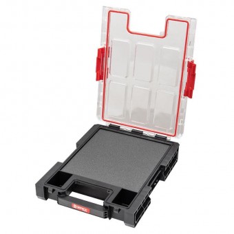 Cutie QBRICK® SYSTEM ONE Organizator M, inserție din spumă