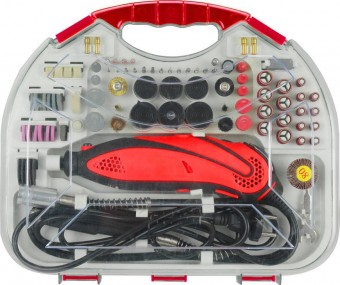 Polizor Strend Pro, mini, direct, gaurire si slefuire, 135 W, cu accesorii