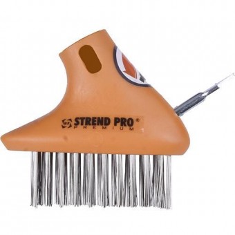 Perie Strend Pro WB30, oțel, pentru pavaj cu interblocare, sistem Multi-Lock