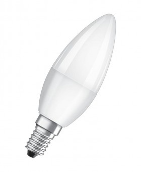 Bec OSRAM® LED FR 040 (ean1066) non-dim, 5,7W/865 E14 6500K Valoare CLASIC B