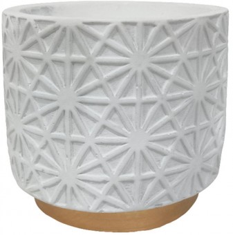 Lumanare Citronella, alba, 110x100 mm