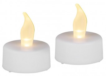 Lumanari MagicHome Craciun, 1 LED, pachet 2 buc