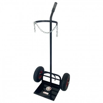 Carucior pentru transportat butelie gaz, Vivatechnix VMD-1028, max 50 l, 56x40x117 cm