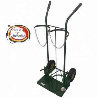 Carucior pentru transportat butelii Vivatechnix VMD-1015, max 100 Kg