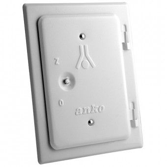 Uși pentru coș Anko C2.1W 120x180 mm, alb