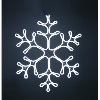 Decor de Craciun Star MagicHome X8441, LED Neon, 53x56 cm, 230V