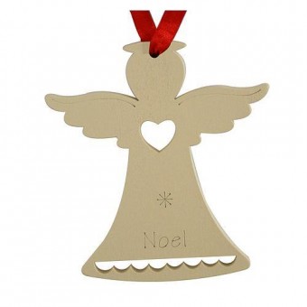 Decoratiuni de Craciun MagicHome, Angel Noel B, auriu, ambalaj. 5 buc