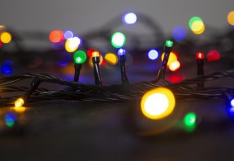 Lumină de Crăciun MagicHome Christmas Multi-Connect Star line, 120 LED multicolor, iluminare simplă, 