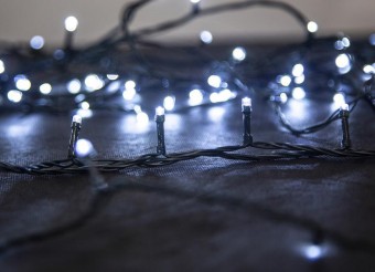 Lumină de Crăciun MagicHome Serpeni de Crăciun, 100 LED alb rece, 8 funcții, 230 V, 50 Hz, IP44, ex