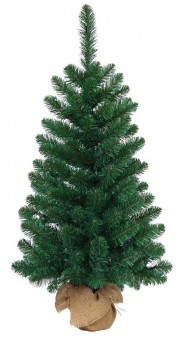 Brad de Crăciun MagicHome Crăciun Rudolph, bază din pânză, 90 cm