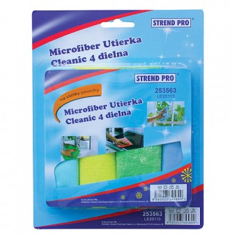 Lavetă Cleanic DC0113, Microfibră, 4 buc