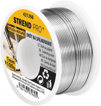 Tin Strend Pro, pentru lipit, sarma, 1 mm, 100 g