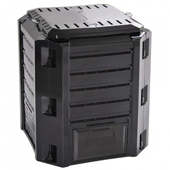Compost 380 lit. Compogreen, negru