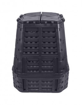 Composter ECO Multi 650 iluminat, negru, PE