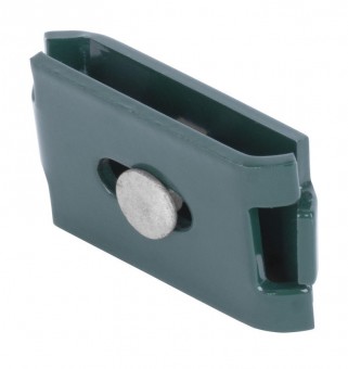 Conector Strend Pro EUROSTANDARD, pentru panou de gard, verde, pachet 10 buc