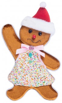 Decor MagicHome Craciun, Turta dulce, 19x3x32 cm