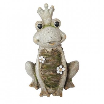 Decor Gecco 8104, Regina broaștei, magnezie, 43 cm