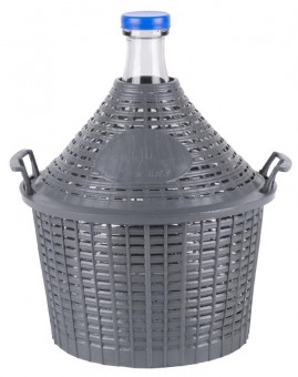 Damigeana Cada Inco 10 litri, sticla/plastic, 400x340/245 mm
