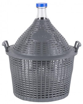 Damigeana Cada Inco 20 lit, sticla/plastic, 485x390/305 mm