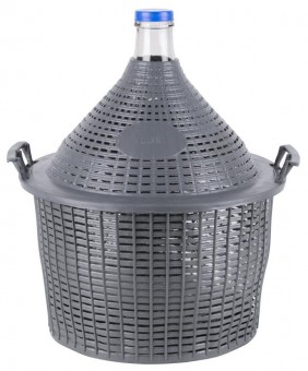 Damigeana Cada Inco 25 lit, sticla/plastic, 520x415/330 mm