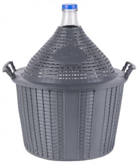 Damigeana Cada Inco 34 lit, sticla/plastic, 570x460/355 mm