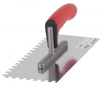 Mistrie din inox 270x130x0,7mm Strend Pro Premium, dinți 8x8, mâner moale