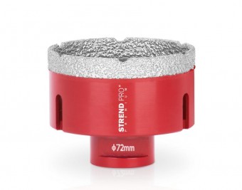 Burghiu diamant Strend Pro Premium DCB11, 072 mm, M14, profesional