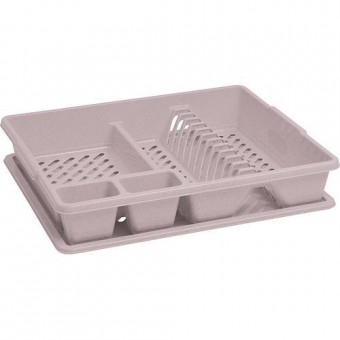 Scurgător de vase Curver® 176040, bej Lux, 45x38x8 cm