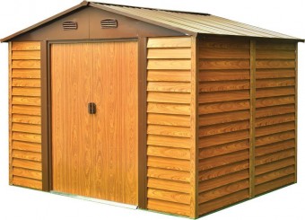 House Strend Pro, gradina, tabla, maro, 266x224x215 cm