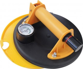 Suport de sticlă Strend Pro, cu aspirație, 1 dom, cu manometru, 20 cm, max. 120 kg