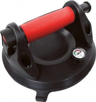 Suport pentru sticlă Strend Pro, cu aspirație, 1 dom, cu manometru, 20 cm, max. 150 kg