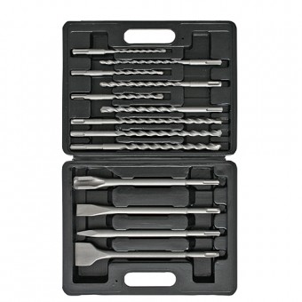 Set burghie SDS+ 13 buc
burghie ?6x160, 8x160, 8x210, 10x160, 10x210, 10x260, 12x210
12x260, 14x260
chis
