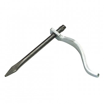 Cârlig forjat galvanizat 140mm