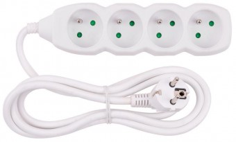 Cablu prelungitor electric DG-F804B 1,5 m 4 prize