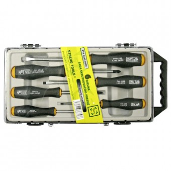 Set de șurubelnițe VDE electrician 6 buc
 Strend Pro, PL3x75, 5,5x100, 6,5x125 mm
PH0x60, 1x80, 2x100 