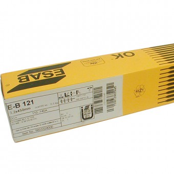 Electrod EB 121 ESAB 5,0x450mm, 6,5 kg, 70 buc, 3 buc.